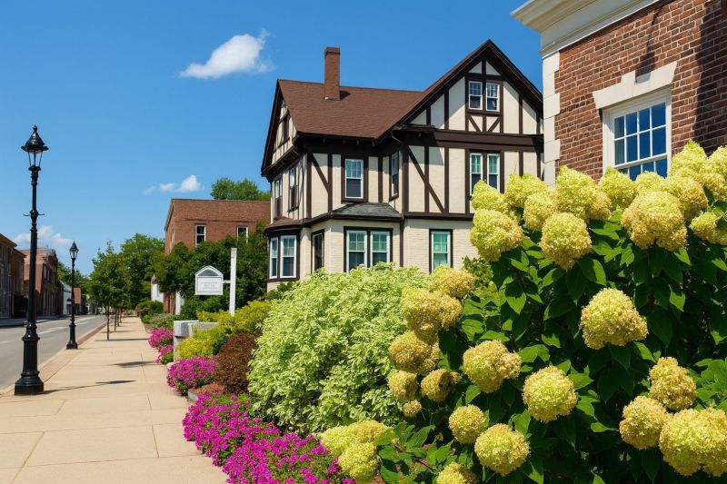 Vibrant Home Facades