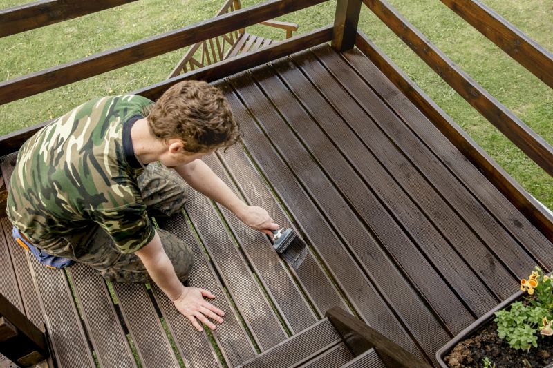Wood Deck Staining Service